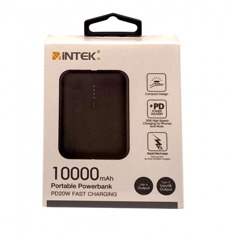 INTEK 10000mAh Portable Powerbank PD20W Fast Charging 